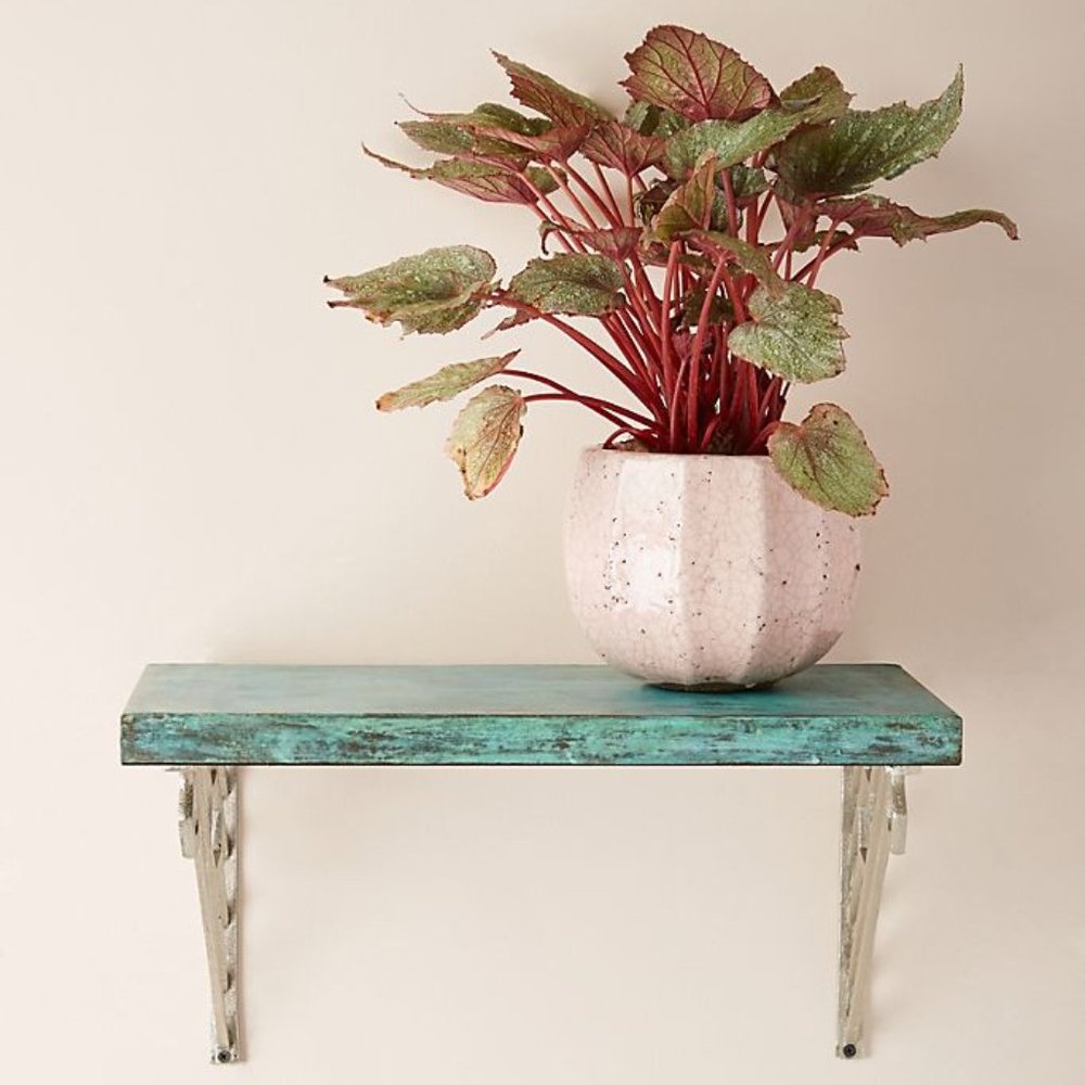 Anthropologie Patinaed Shelf